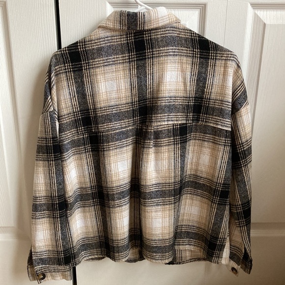 C+D+M Shacket (flannel shirt/jacket), EUC - Picture 2 of 5